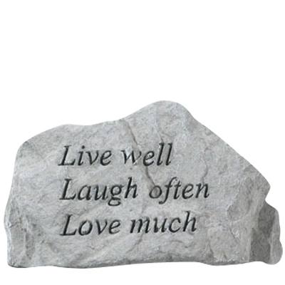 Live Well - Laugh Often Rock